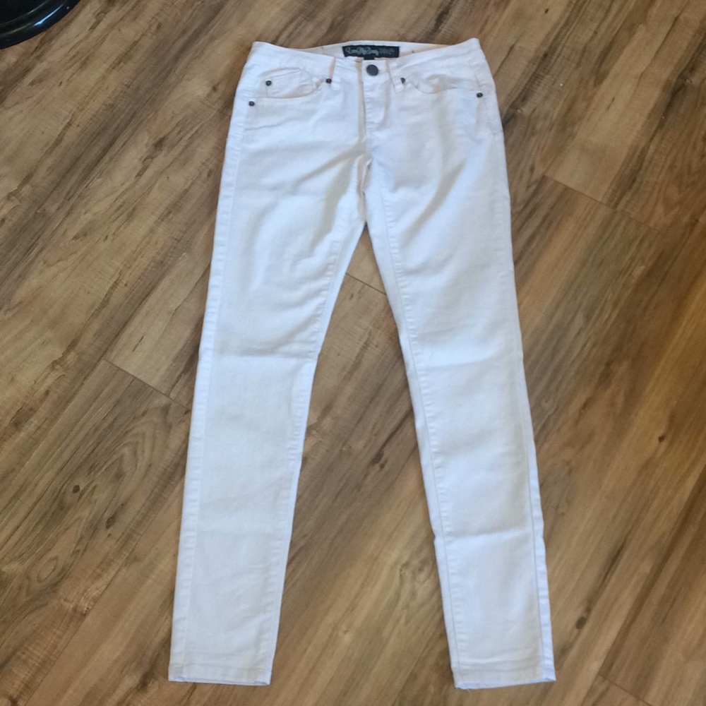 White skinny jeans - Size 3